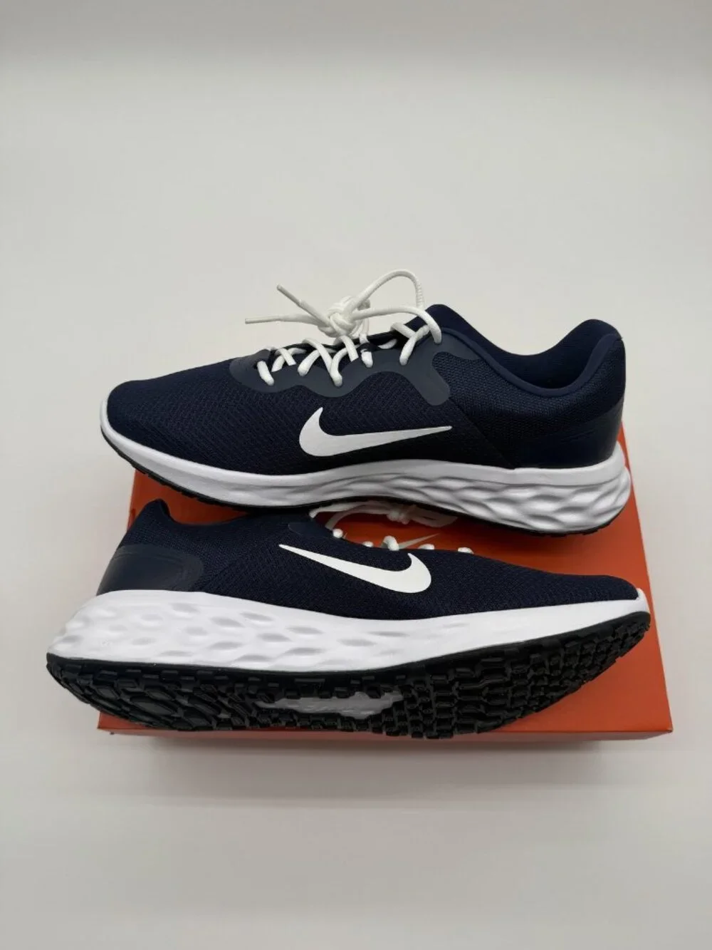 New Nike Revolution 6 NN Shoes Mens Size 13 Midnight Navy Running DC3728 401